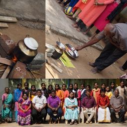 enrichers of life trust pongal celebration